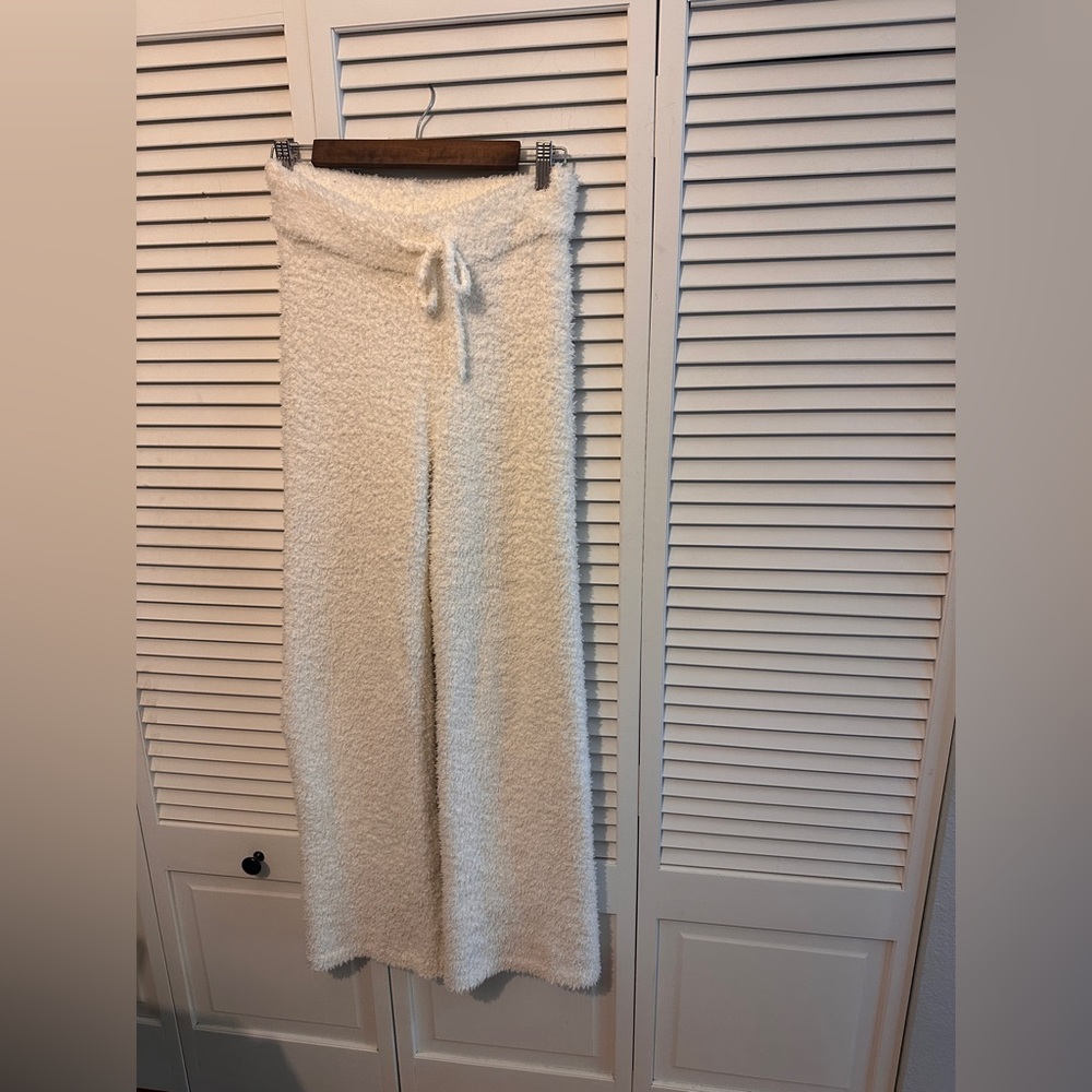 Aerie flare fuzzy pant